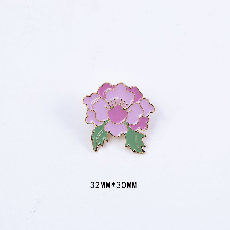 Ghim Cài Áo Hình Hoa Nhiều Màu Sắc Dễ Thương
