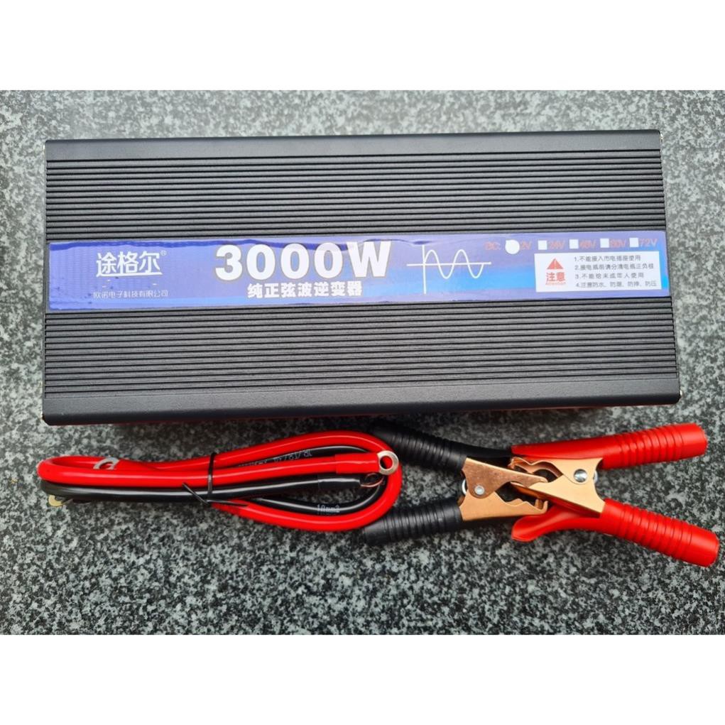 Bộ kích điện 12v lên 220v 3000w