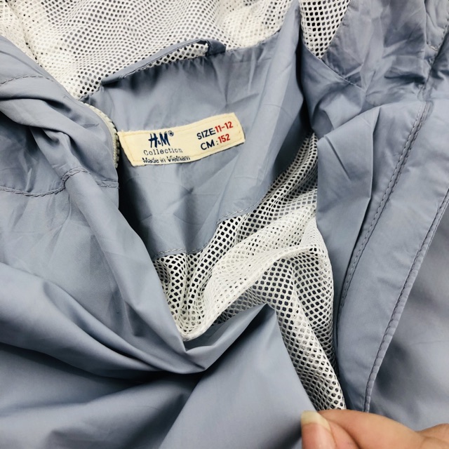 Áo khoác 2 lớp dù  H&M cho bé trai 5-14 Tuổi