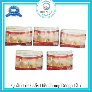 Quần Lót Giấy HIỀN TRANG Dùng 1 Lần Cho Mẹ-Shop THỎ NGỌC