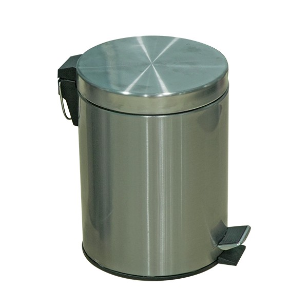 Thùng rác Inox tròn Megahome 5 lít