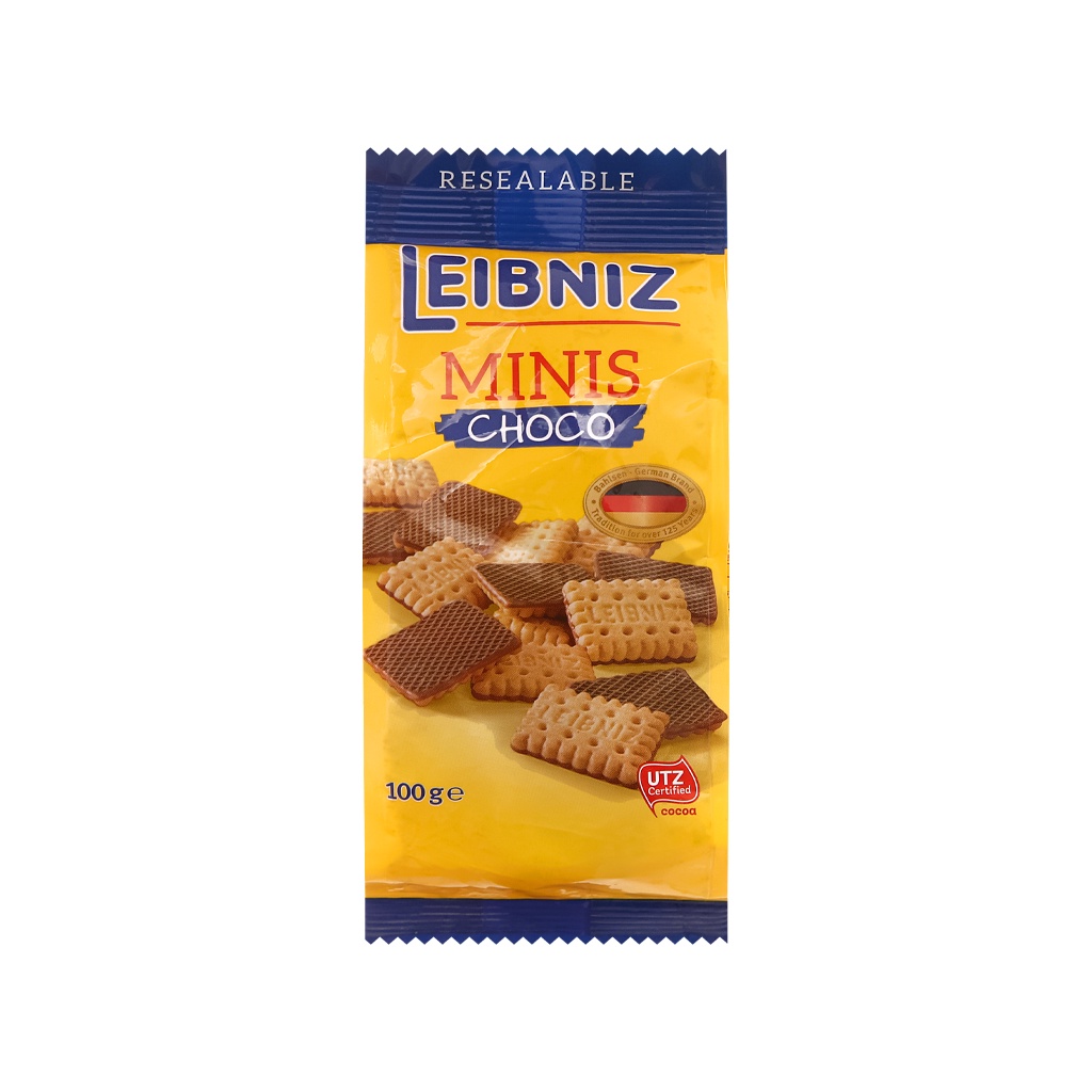 Bánh quy socola Minis Leibniz gói 100g