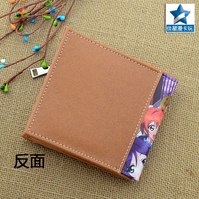 Animation products game peripheral decoration zipper wallet-Detective Conan