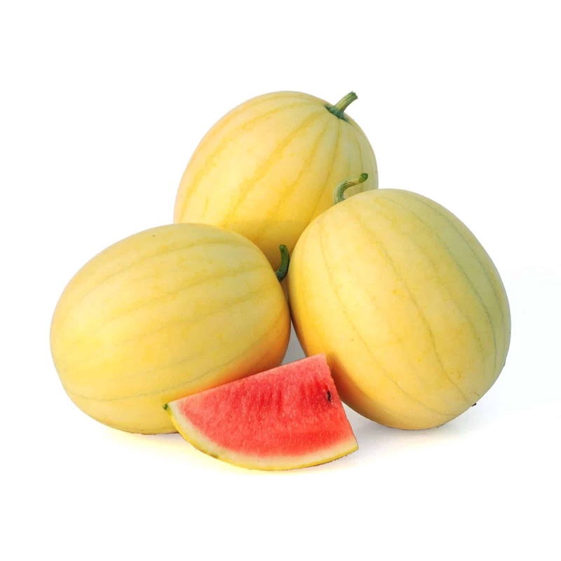 Hạt giống Dưa Hấu Vỏ Vàng Ruột Đỏ F1 ( Yellow skin watermelon) Nhập Khẩu - 10 Hạt