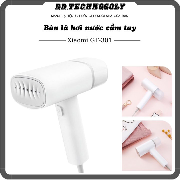 Bàn là hơi nước cầm tay Xiaomi GT-301, diệt khuẩn 99,9%, dùng cho nhiều loại vải, tạo hơi cực nhanh, BH 1 năm