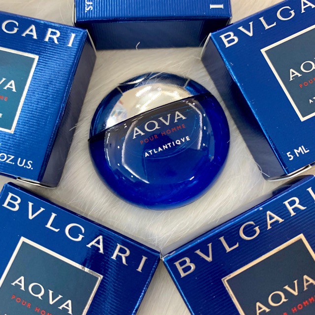 [𝗦𝗔𝗟𝗘]..::✨Nước hoa nam dùng thử Bvlgari Aqva Atlantiqve EDT 5ml/10ml/20ml