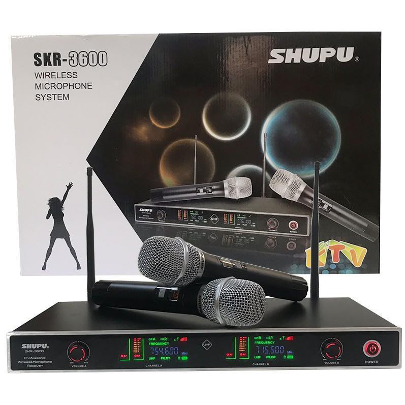 Micro karaoke không dây SHUPU SRK-3600 ( bảo hành 12 tháng)