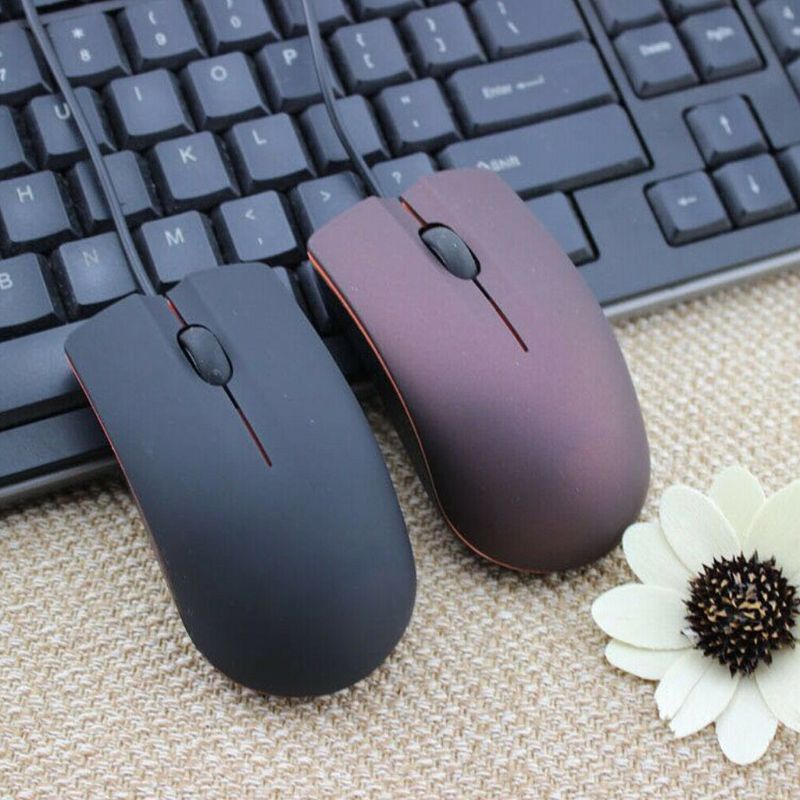 Chuột Quang Chơi Game Có Dây USB 3 Nút Bấm Cho PC 1200dpi
