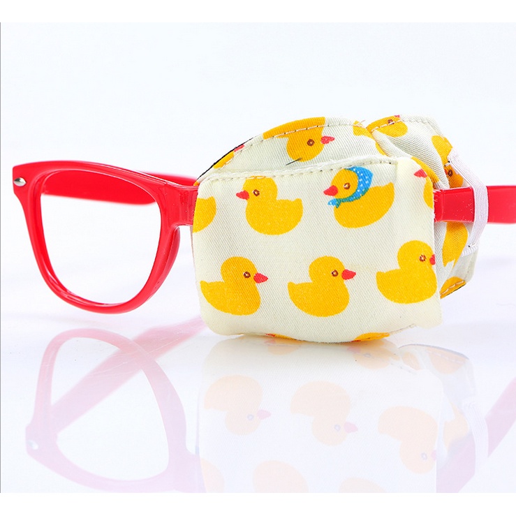 Amblyopia Mặt Nạ Che Mắt Chất Liệu cotton Che Phủ Toàn Diện Dành Cho Trẻ Em