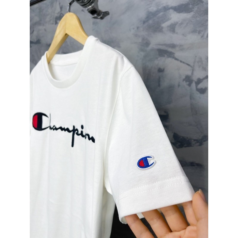 |ẢNH THẬT|ÁO CHAM.PI.ON LOGO THÊU