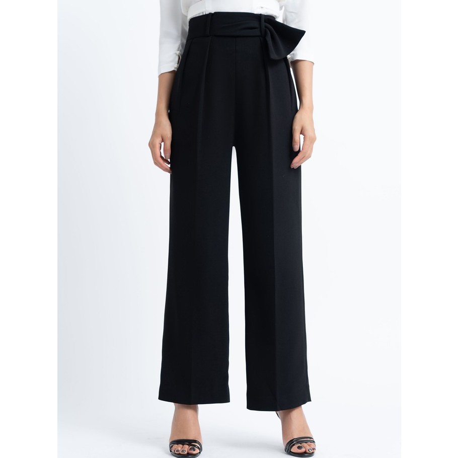 Quần dài suông cạp lệch QAA0957 20AGAIN | BigBuy360 - bigbuy360.vn