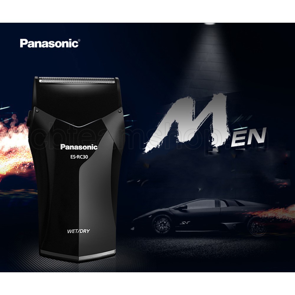 💝Vận chuyển nhanh chóng💝 Panasonic ES-RC30 Máy cạo râu Công thái học Xử lý cho Nam Dao cạo điện Khô ướt có thể sạc lại