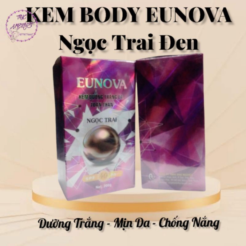 KEM DƯỠNG TRẮNG DA EUNOVA NGỌC TRAI ĐEN