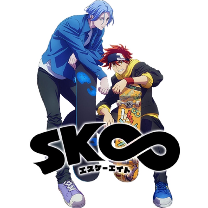Sticker anime SK8 vô cực Inffinity 30-60 cái /hình dán SK8 vô cực