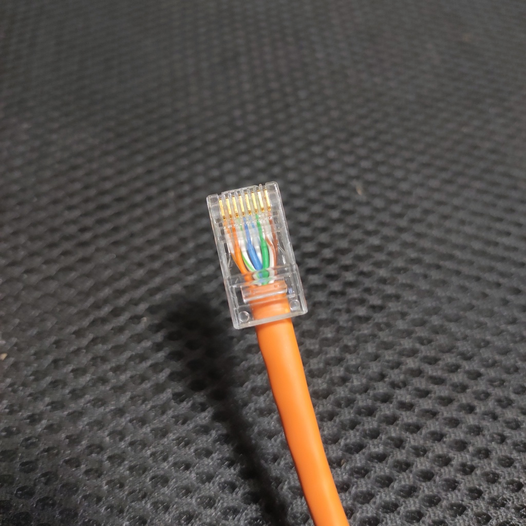 Hạt mạng CAT6 miếng đồng 0.35mm 4 lên 4 xuống chống oxy hóa