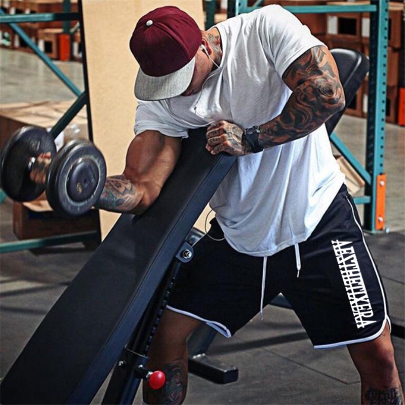 Quần thể thao ngắn dáng rộng thoáng khí thời trang cho nam