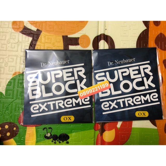 Mặt vợt bóng bàn gai Super Block Extreme