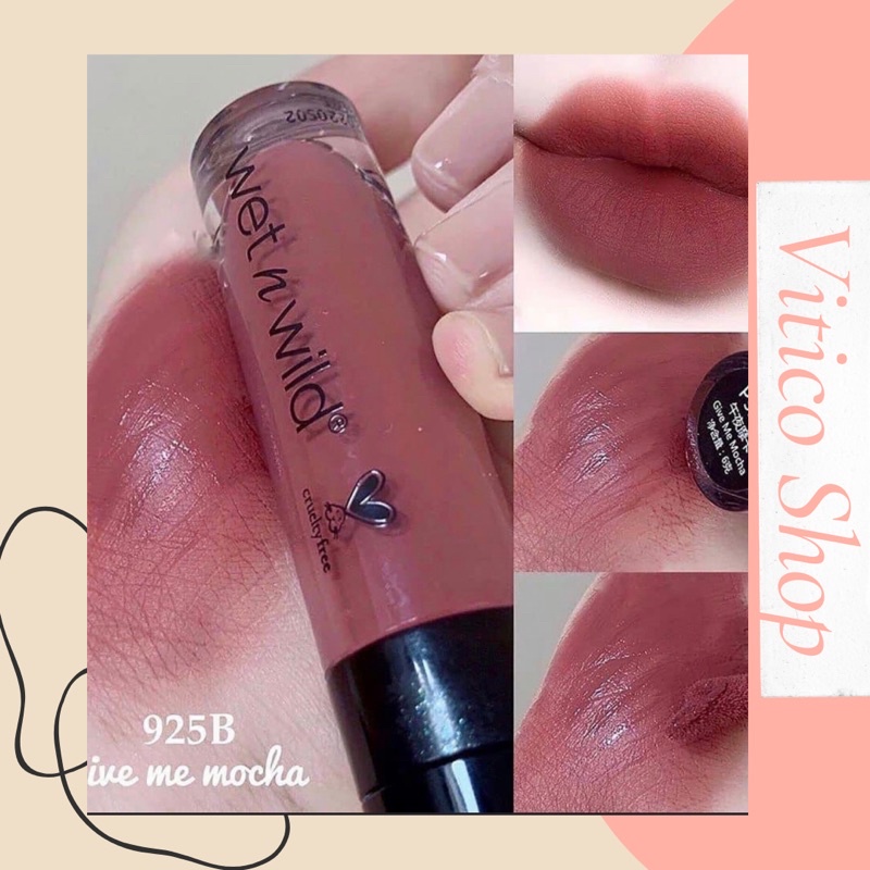 Son kem lì Wet N Wild 925B Give Me Mocha