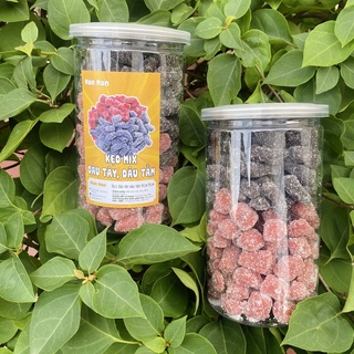 500gr kẹo dâu tây, dâu tằm mix - đồ ăn vặt hà nội