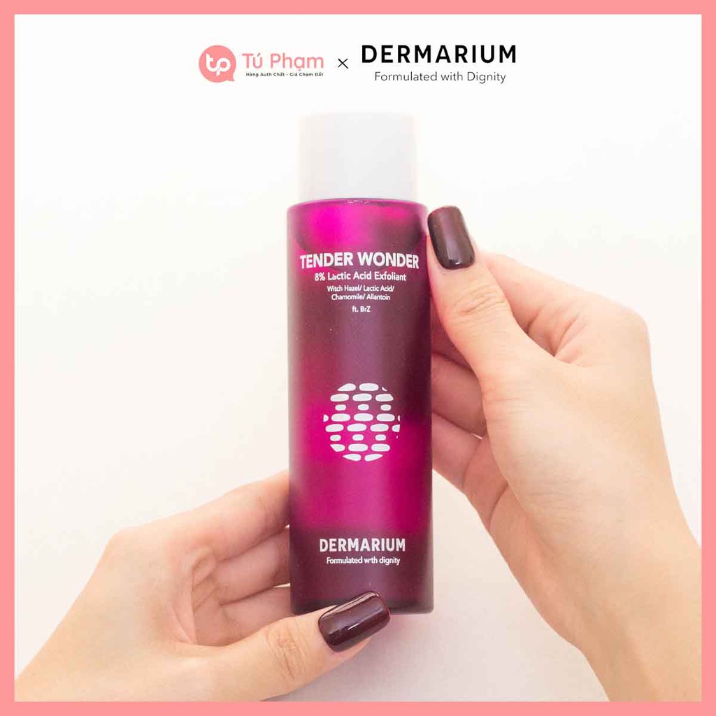 Nước Hoa Hồng Dermarium Tender Wonder 8% Lactic Acid 150ml