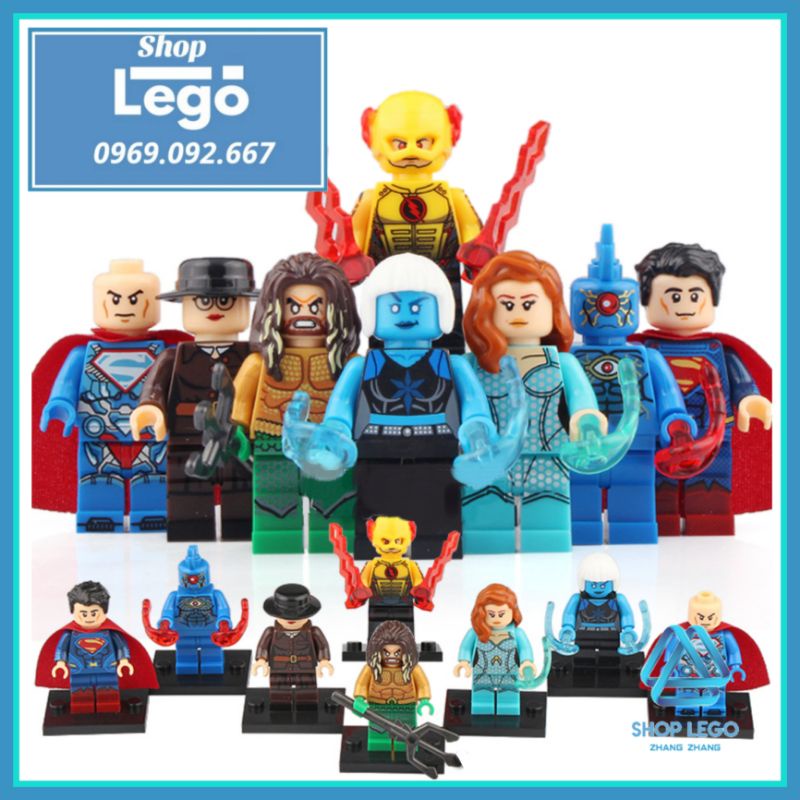 Xếp hình Justice League siêu anh hùng DC Comics Lego Minifigures Xinh X0219