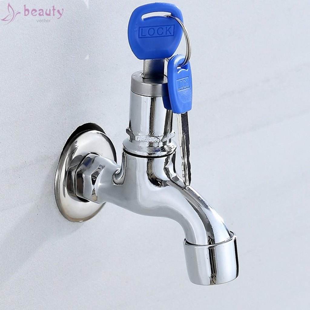 Vòi nước có chìa khóa chống trộm cho máy giặt