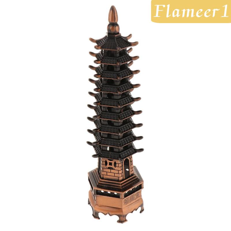 [Flameameer1] Tượng Phật Bằng Hợp Kim Kẽm Đồng 13cm Phong Cách Retro Trung Hoa
