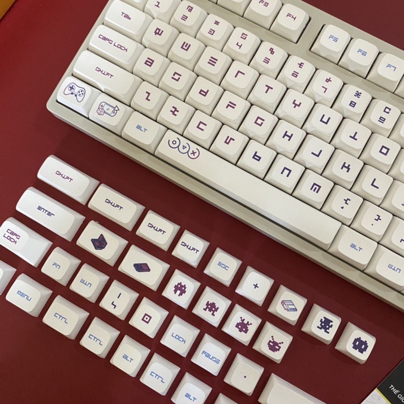 Set Keycap Thick Pbt Xda Gameover 141 nút cho bàn phím cơ