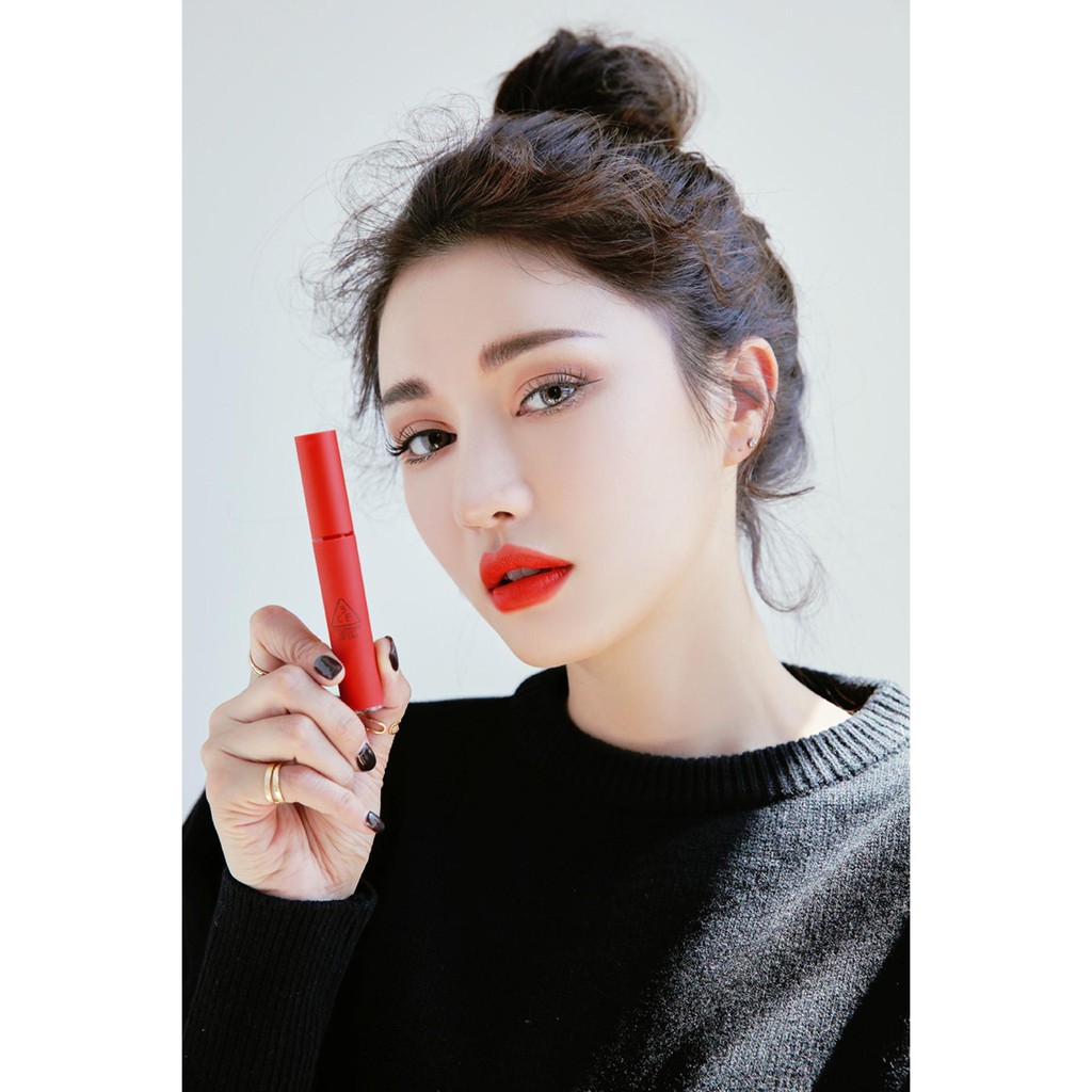 Son kem lì 3CE Velvet Lip Tint #Child Like - Đỏ Cam