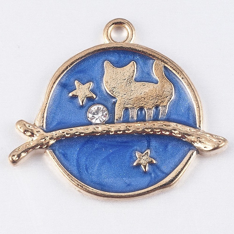 8 Mặt dây chuyền hình trăng/ sao/ hành tinh dễ thương