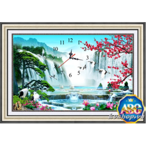 TRANH ĐÁ ĐỒNG HỒ DF2702