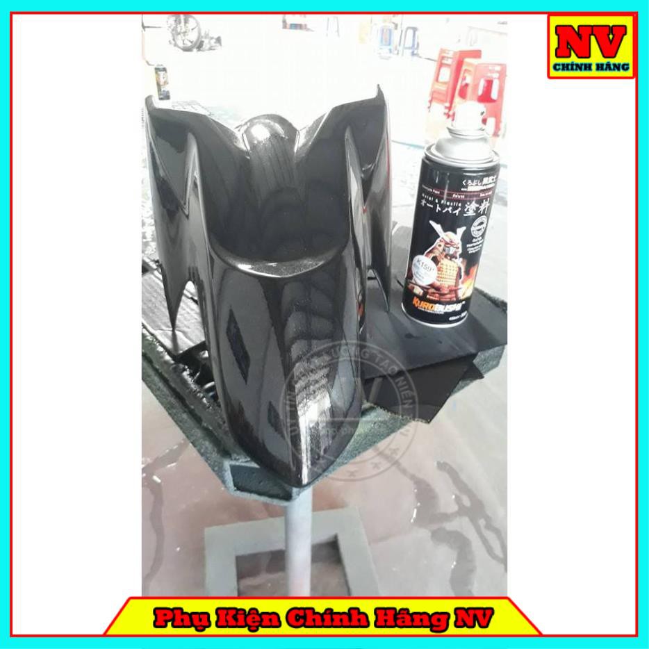 Chai Sơn Samurai K159 Màu Đen Kim Loại - Sơn Chính Hãng
