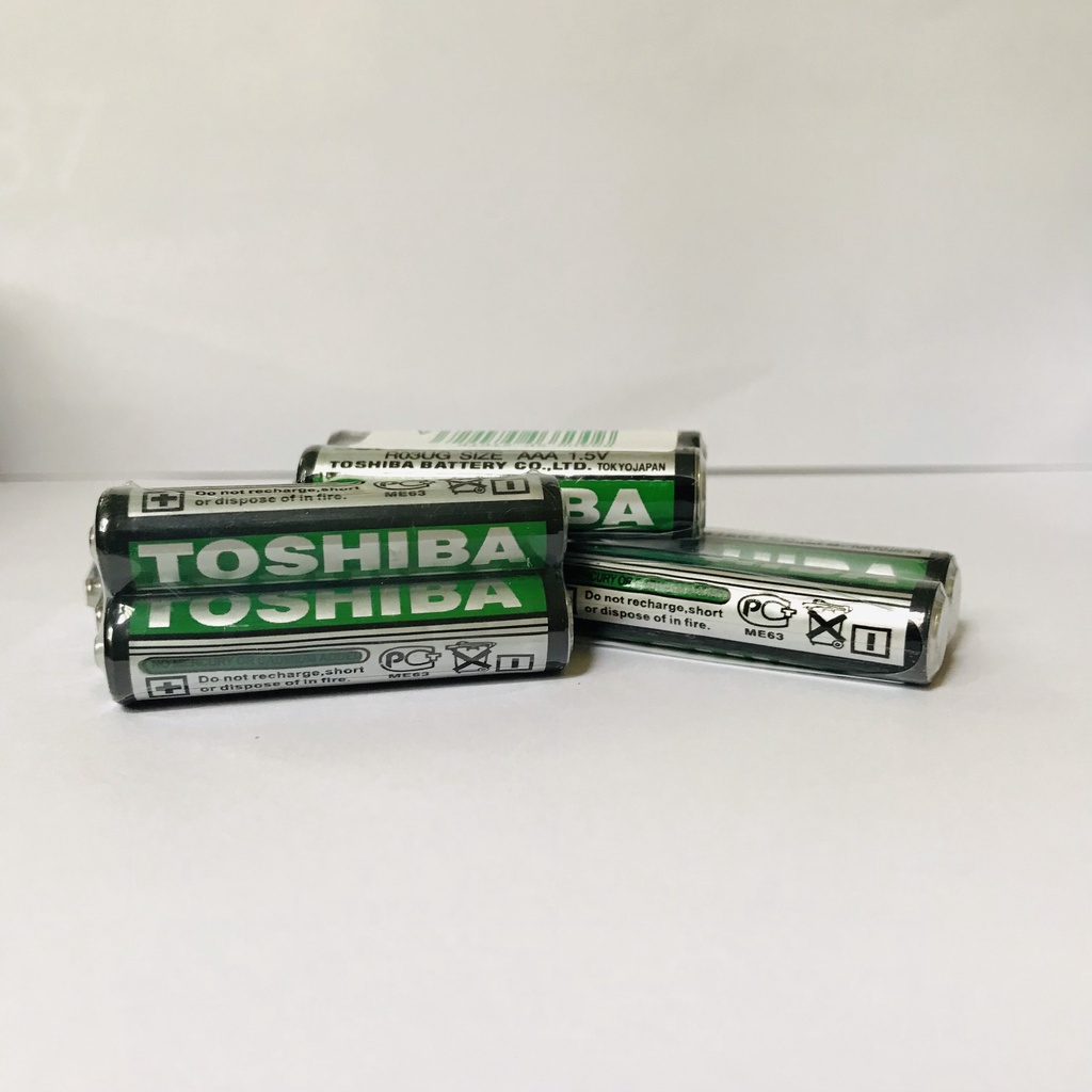 Pin AAA TOSHIBA chính hãng, pin tiểu nhỏ dùng cho điều khiển, thiết bị gia định