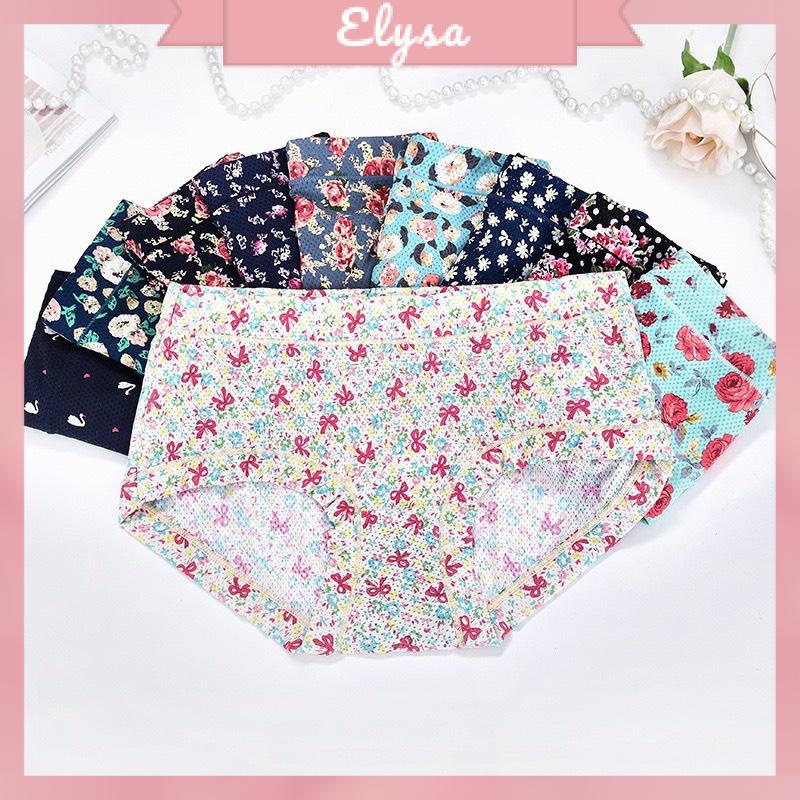 Sét 10 quần lót su điều hoà thông hơi cạp cao 5084
