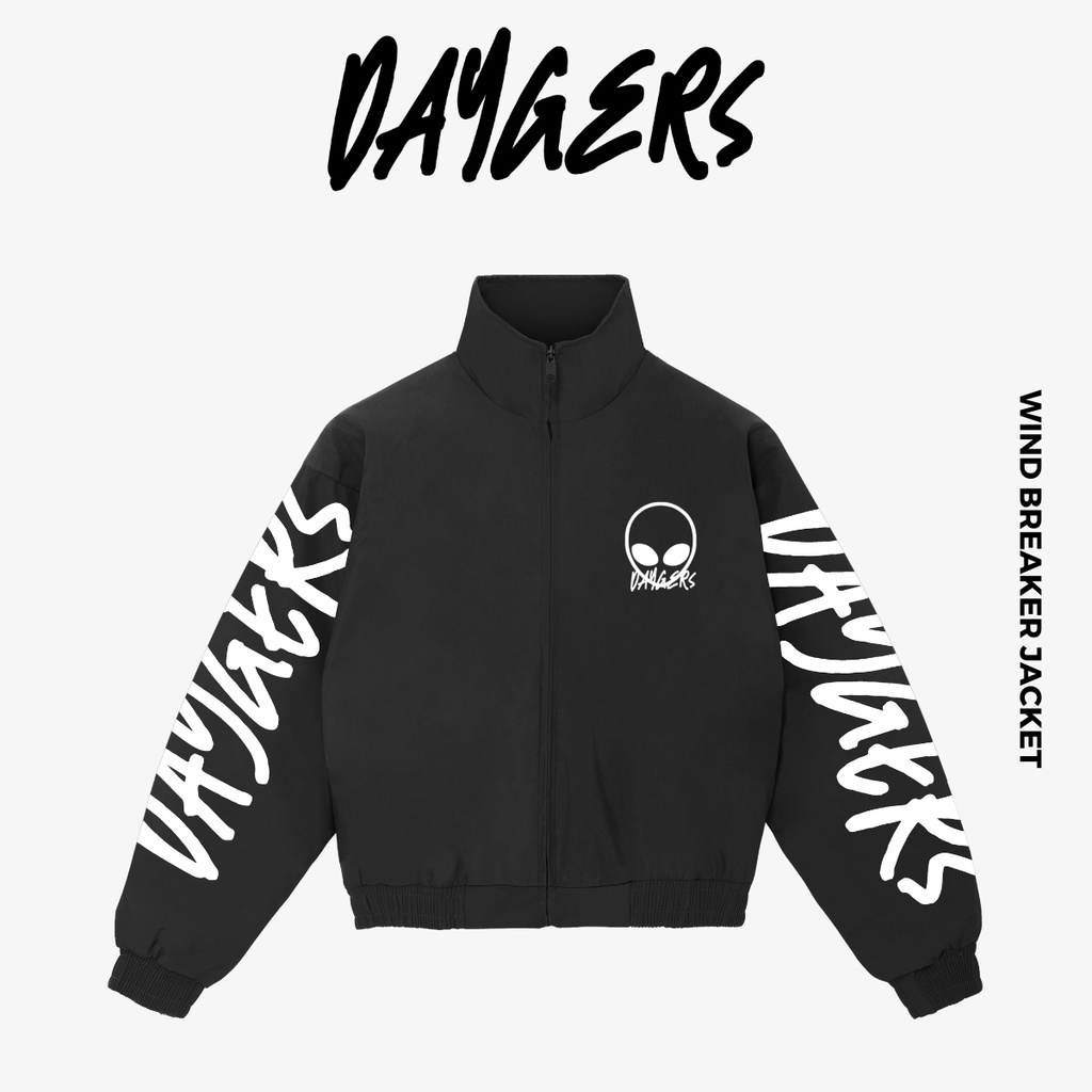 Windbreaker Jacket Daygers - Áo khoác gió nam nữ unisex, vải dù form đẹp - Local brand chính hãng