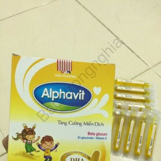 Alphavit Tăng Cường Miễn Dịch Cho Bé