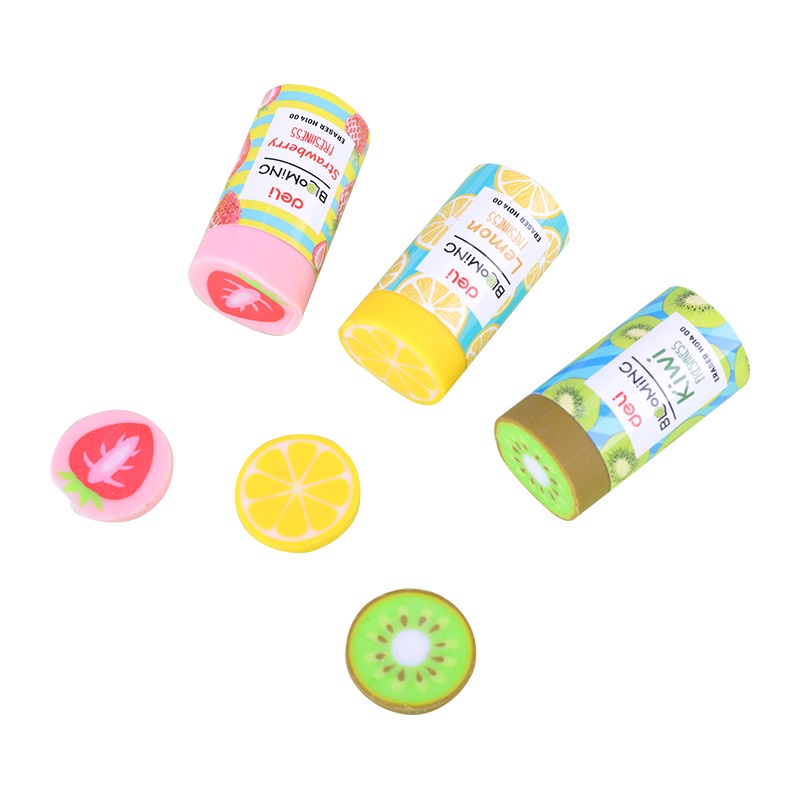 Gôm tẩy bút chì hình trái cây DELI EH01400