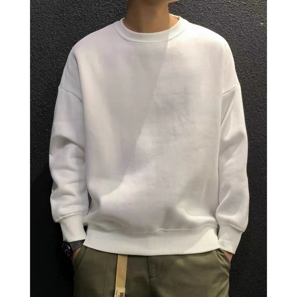 Áo Sweater Nam Nữ AST Kiểu Trơn Form Chuẩn⚡FREE SHIP⚡ Nỉ Ngoại Mềm Mịn Vải Đẹp SIZE M - XL