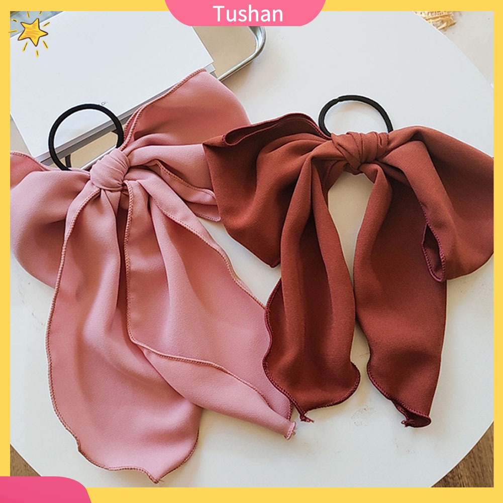 Dây Buộc Tóc Hình Nơ Bản To Thời Trang Dành Cho Nữ