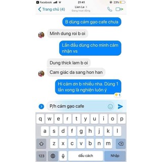 Compo cám gạo cà phê và mỡ trăn N'store