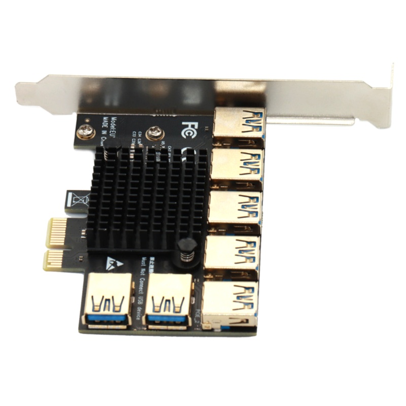 Card Mở Rộng PCI-Express 16X Khe Cắm 1X Sang 16X PCI-e USB 3.0