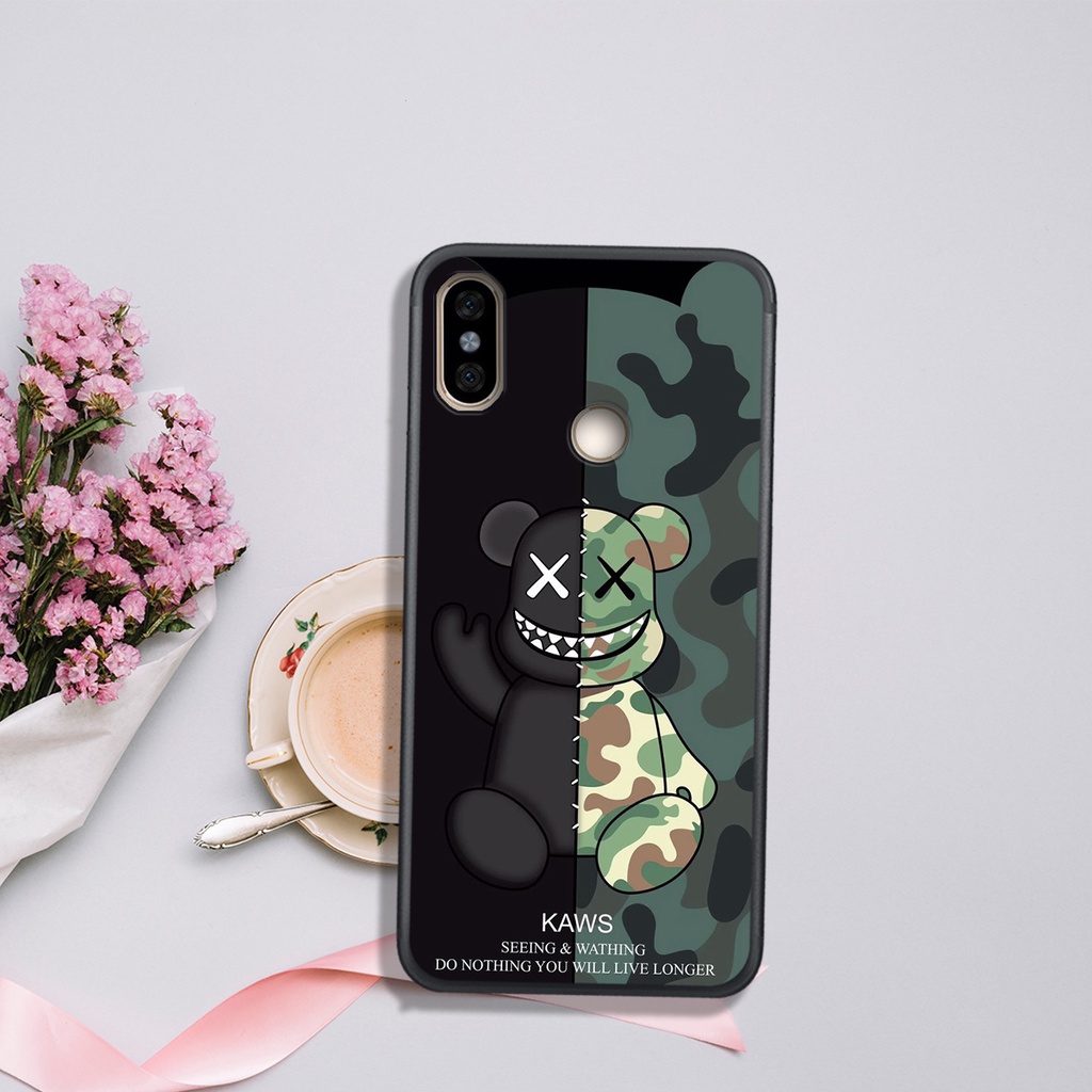 [HOT]ỐP HUAWEI Y9 2019 - Y7 Pro 2019  , In Hình Gấu Robot họa tiết L-V màu sắc cực đẹp.