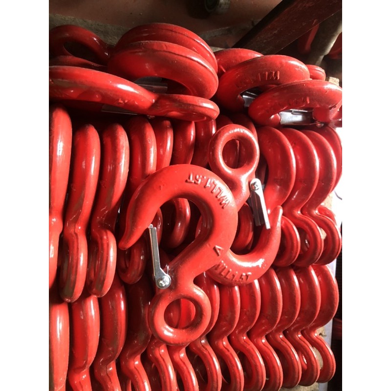 Móc cẩu đỏ (cẩu tròn )1.5 tấn )