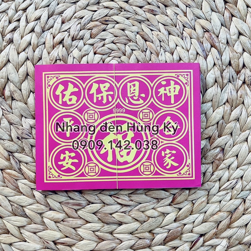 Giấy cúng bình an loại thường