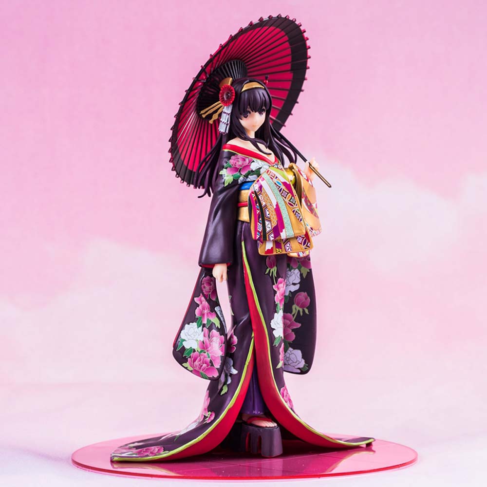 Mô Hình Nhân Vật Sacarno Mặc Kimono Trang Trí