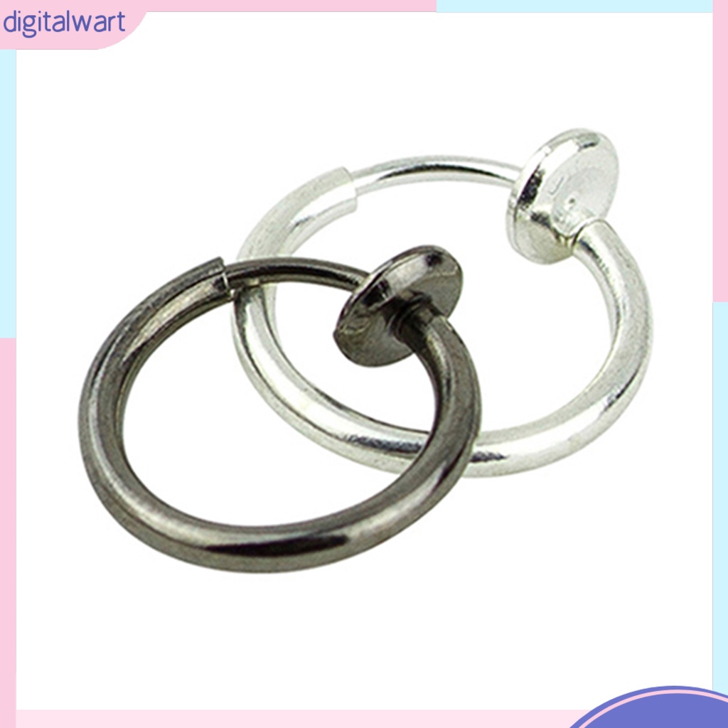 Khuyên tròn thiết kế đơn giản dùng để xỏ tai/mũi/môi cá tính trẻ trung cho nam và nữ