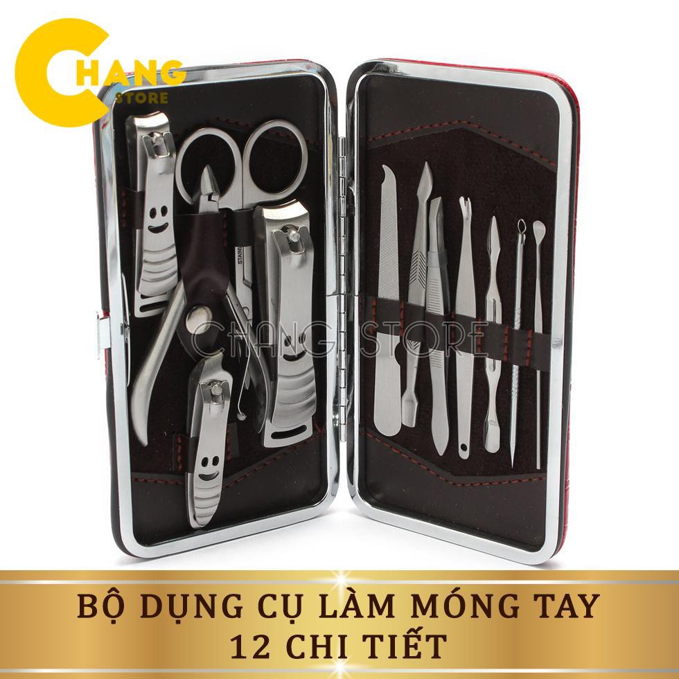 Bộ Cắt Móng Tay 12 Món Đa Năng