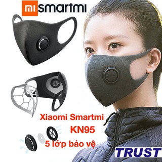Khẩu trang Xiaomi Smartmi KN95 chống bụi PM2.5 kháng khuẩn
