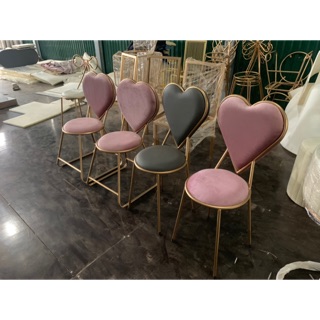 Ghế trái tim decor (ảnh thật)