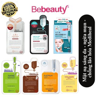 Combo Mặt Nạ Cao Cấp Mediheal Mask Hàn Quốc Nhiều Lựa Chọn (Sáng Da, Ngừa Mụn, Chống Lão Hóa Da)